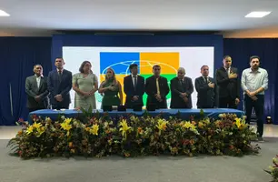 Sessão Solene na Câmara Municipal de Altos (Foto: Conecta Piauí)