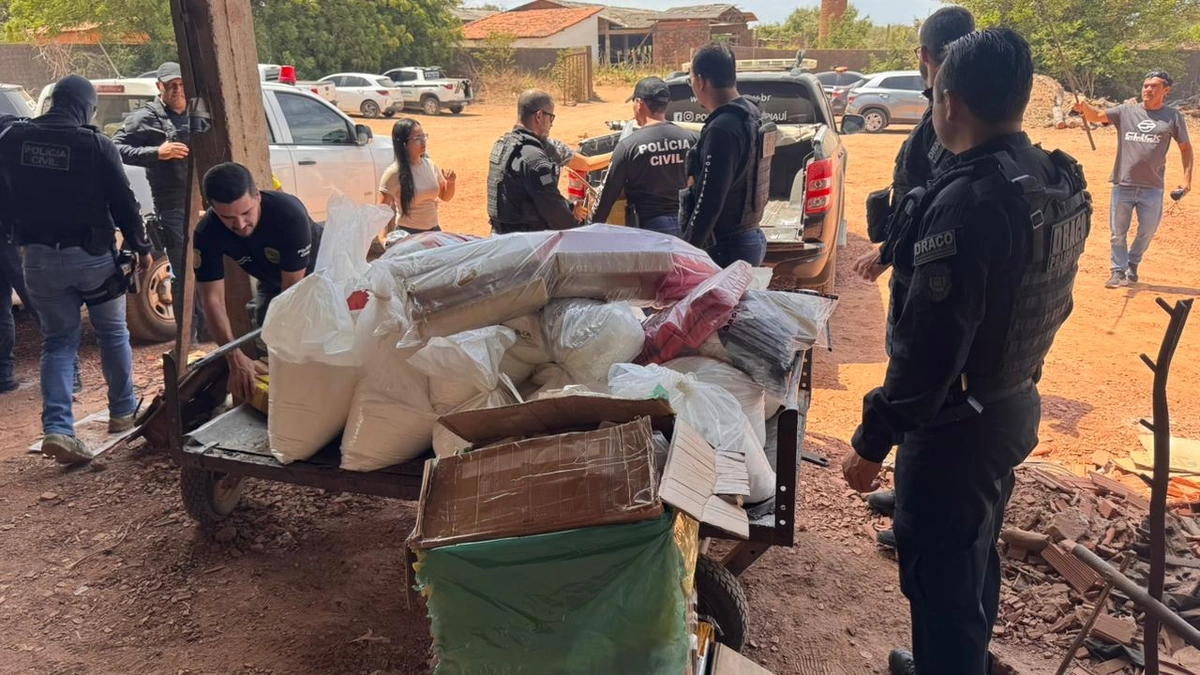 SSP incinera cerca de 1 tonelada de drogas apreendidas em ação no litoral do Piauí