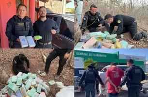 SSP-PI fecha dois centros de drogas no litoral e prende quatro suspeitos (Foto: Reprodução)