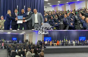 SSP-PI realiza formatura de 65 novos guardas civis municipais em Teresina (Foto: Conecta Piauí)