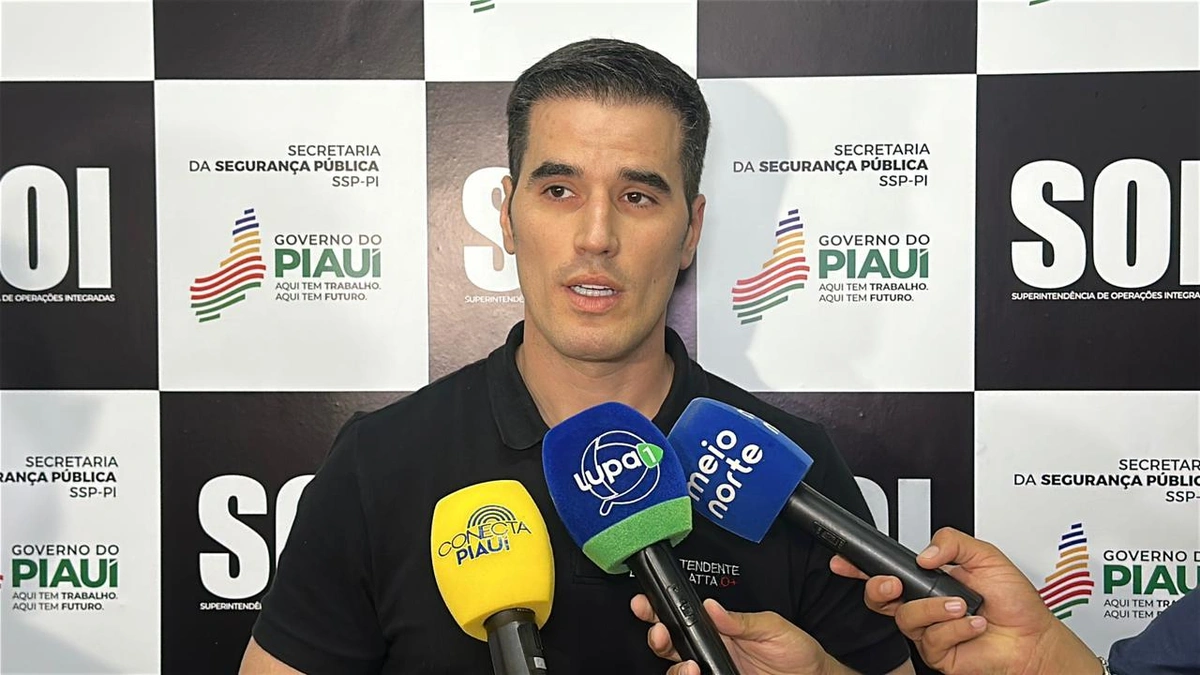 Superintendente de Operações Integradas, delegado Matheus Zanatta