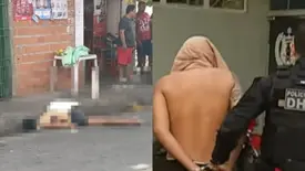 Suspeito de envolvimento em assassinato de jovem é preso pelo DHPP em Teresina (Foto: Reprodução/TV Meio Norte)