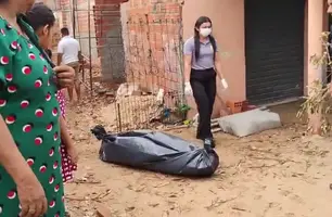 Suspeito de roubar fios morre após sofrer descarga elétrica em Teresina (Foto: Reprodução/Rádio Gurupi)