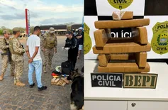 Suspeito de tráfico é preso com 12 tabletes de maconha na BR-316, em Picos