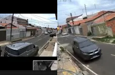 Vídeo: SW4 é tomada de assalto à mão armada no bairro Vila Maria, em Teresina