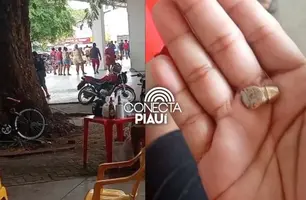 Tiroteio após assalto a empresário causa pânico na Ceasa de Timon (Foto: Reprodução)