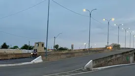 Tráfego é liberado após obras emergenciais no viaduto da Miguel Rosa (Foto: Reprodução)