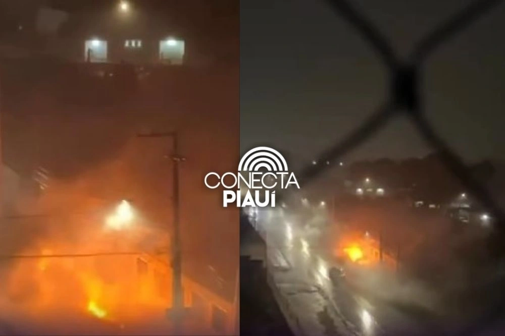 Transformador pega fogo e deixa bairros sem energia na zona Leste de Teresina