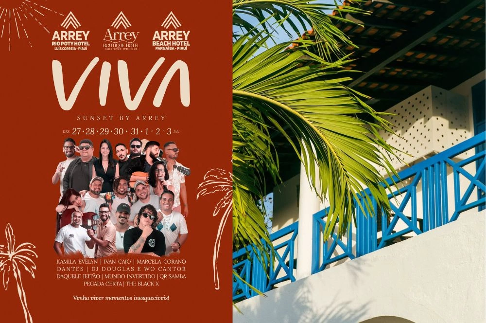 Viva Sunset by Arrey leva música e experiências ao litoral do Piauí