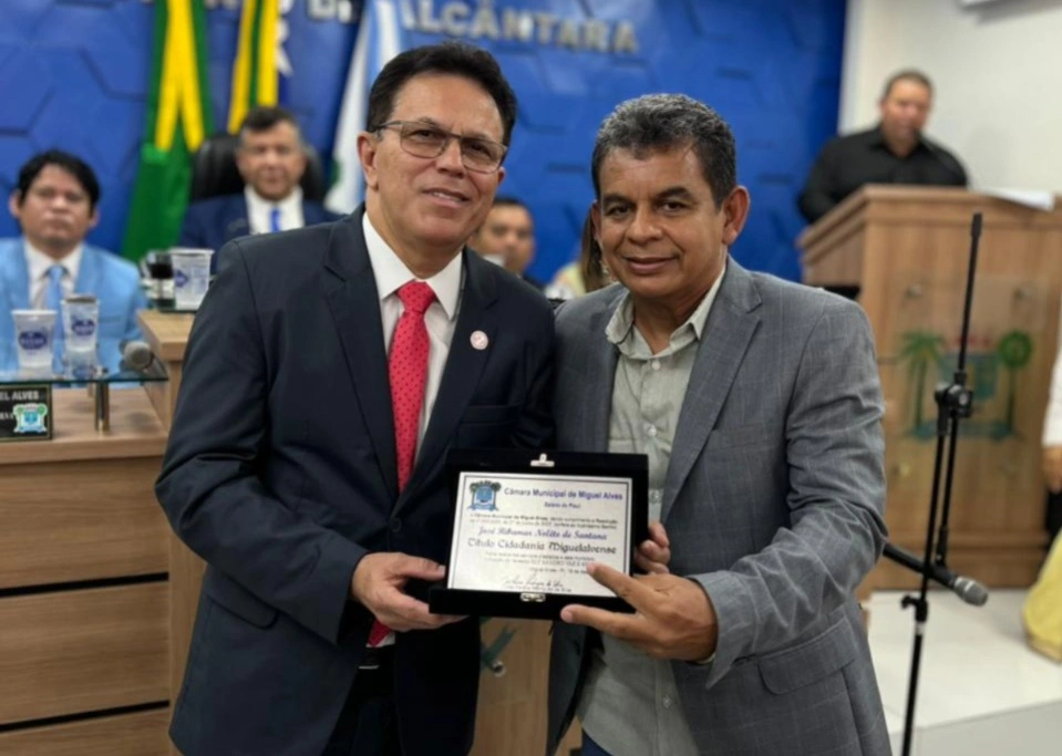 Zé Santana é homenageado com título de cidadão de Miguel Alves