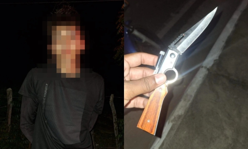 Adolescente é apreendido por tentar matar assediador de sua namorada em Parnaíba
