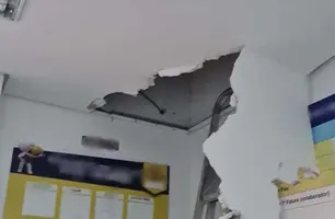 Arrombadores de lojas infernizam empresários em Timon (Foto: Reprodução)