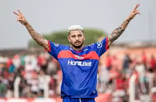 Atacante Felipe Alves de Lima (Foto: Reprodução/Aldo Carvalho/Piauí E.C.)