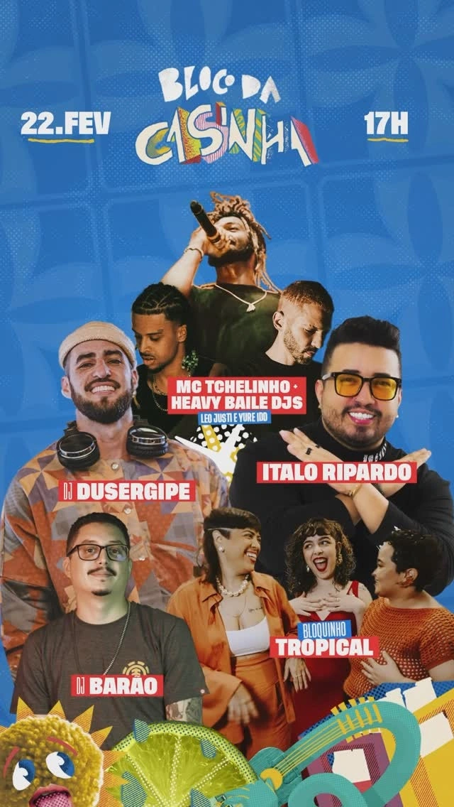 Bloco da casinha