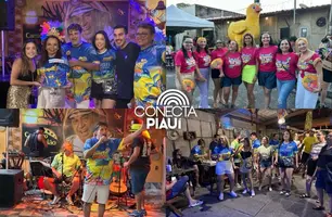 Bloco Pinto na Morada aquece o Carnaval de Teresina com prévia animada (Foto: Gabriel Bonfim/Conecta Piauí)