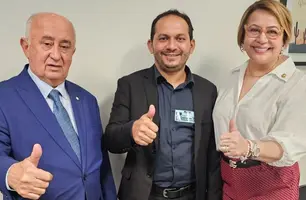 Boa Hora: Prefeito se reúne com senadora e deputado (Foto: Reprodução)