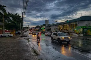 Chuva em Teresina (Foto: Aric Lages/Conecta Piauí)