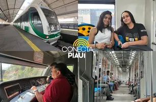 Com tarifa zero, metrô de Teresina atrai mais passageiros em busca de transporte eficiente (Foto: Pedro Melo / Conecta Piauí)