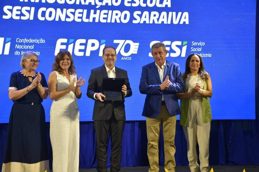 Confira as fotos da inauguração da nova escola SESI em Teresina