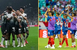 Corinthians e Bahia estreiam na segunda fase do torneio (Foto: Reprodução/Redes Sociais e Letícia Martins)