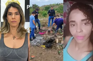 Delegada detalha caso de mulher que foi encontrada morta carbonizada em Teresina (Foto: Reprodução)
