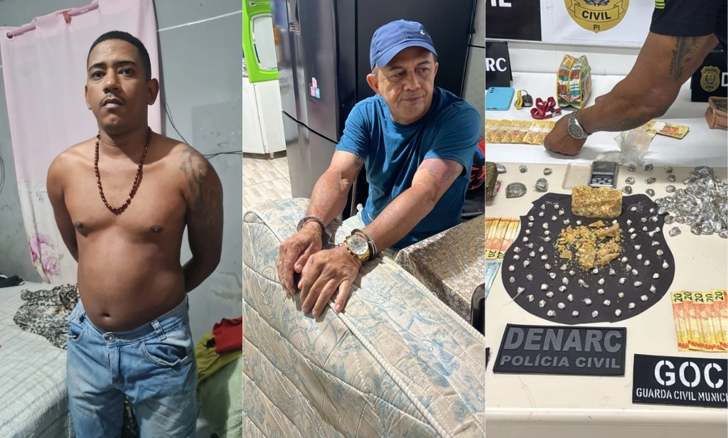Denarc 20: cinco membros do B40 são presos no ‘Beco do Leo, zona Norte de Teresina