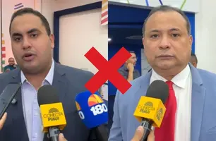 Deputado estadual Georgiano Neto à esquerda e deputado Evaldo Gomes à direita (Foto: Conecta Piauí)