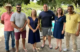 Deputado Georgiano Neto prestigia Guadafolia 2025 no município de Guadalupe (Foto: Reprodução)