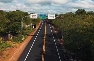 DER recupera rodovia estadual em Boqueirão do Piauí (Foto: Reprodução)