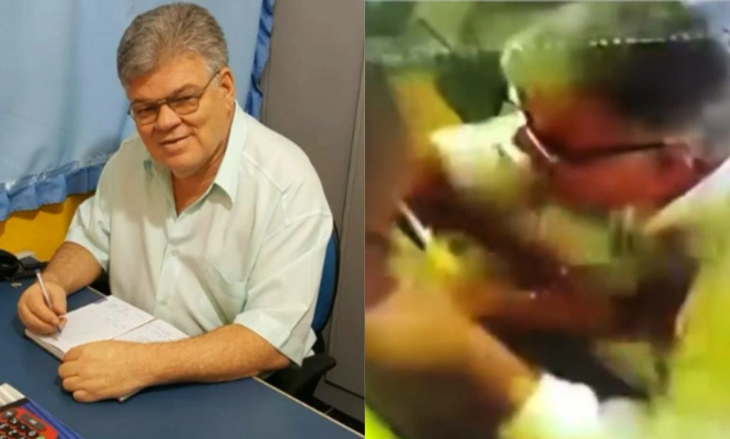 Diretor é flagrado agredindo criança de 4 anos criança em escola no RJ