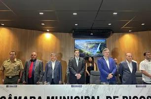 Dr. Pablo apresenta planos da gestão na abertura do ano legislativo em Picos (Foto: Conecta Piauí)