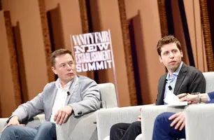 Elon Musk e Sam Altman (Foto: Reprodução/Internet)
