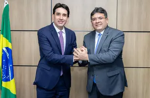 Em Brasília, Rafael Fonteles discute parceria para integração dos Portos do Piauí e Santos (Foto: ASCOM)