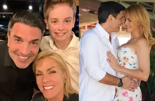 ‘Especial’, diz Edu Guedes ao conhecer a família de sua noiva, Ana Hickmann (Foto: Reprodução)