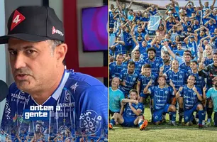 Eureliano Barros, presidente do Parnahyba (Foto: Reprodução/Rádio Litoral)