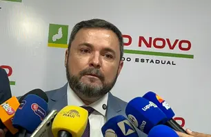 Fabio Novo se emociona ao comentar arquivamento de inquerito (Foto: Maria Clara Cipriano/Conecta Piauí)