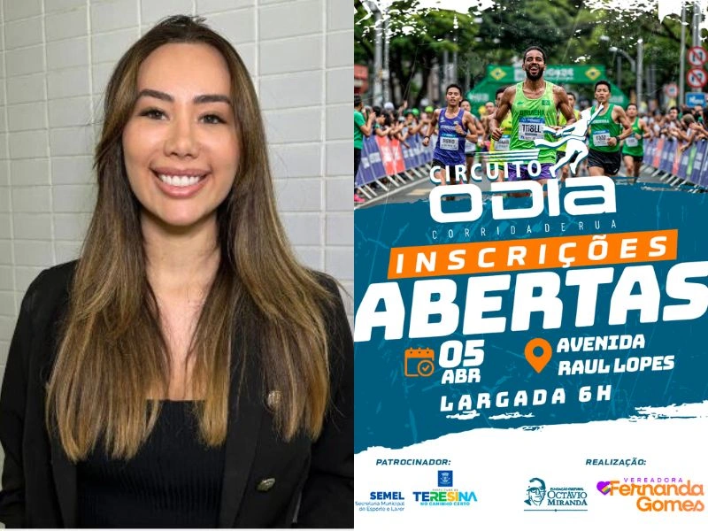 Fernanda Gomes organiza corrida de rua solidária