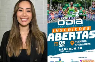 Fernanda Gomes organiza corrida de rua solidária (Foto: Divulgação)