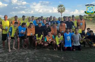 Final do Projeto Futebol de Base acontece neste final de semana em Beneditinos (Foto: Reprodução)