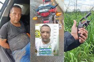 Foragido da penitenciária Major César é preso após roubo de moto em Demerval Lobão (Foto: Reprodução)