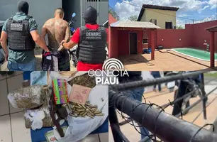 Fortaleza do crime (Foto: Divulgação/DENARC)