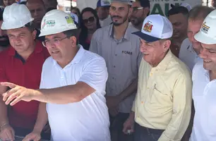Governador assina ordens de serviço e inaugura obras em Caridade do Piauí (Foto: Conecta Piauí)