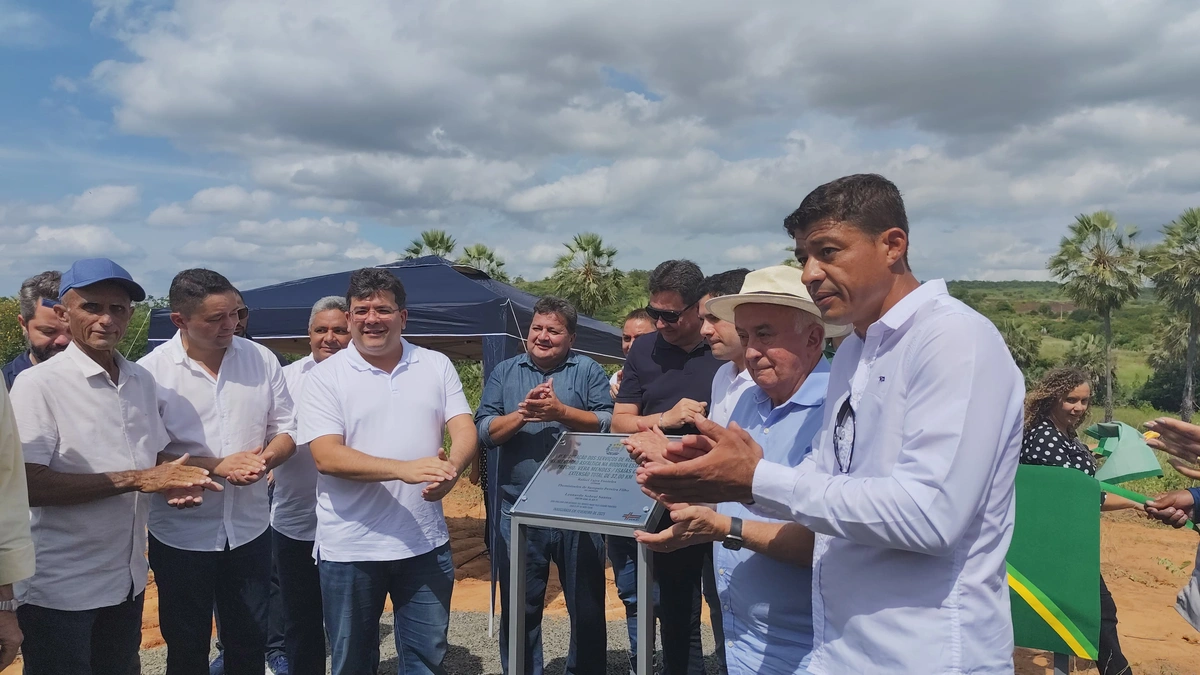 Governador Rafael Fonteles cumpre agenda em Itainópolis e inaugura obras em infraestrutura e saúde