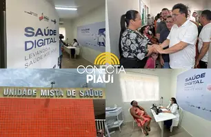Governador Rafael Fonteles institui Programa Saúde Digital em Joaquim Pires (Foto: Conecta Piauí)