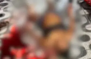 Grávida é baleada em bar na zona Norte de Teresina (Foto: Reprodução)