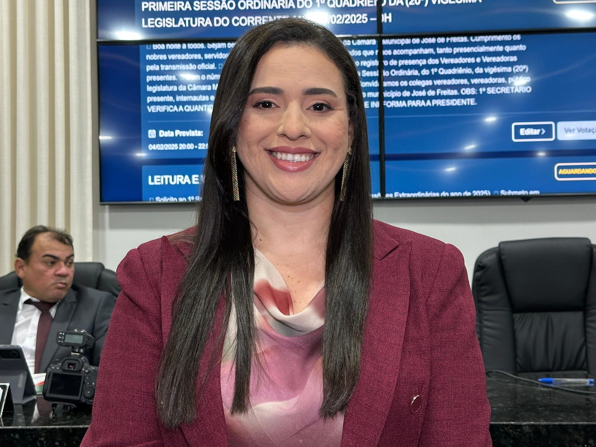Helena Barros, presidente da Câmara de José de Freitas