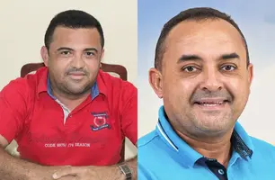 Hélio Neri Mendes Rego e José dos Santos Barbosa (Foto: Colagem: Mikeias di Mattos)