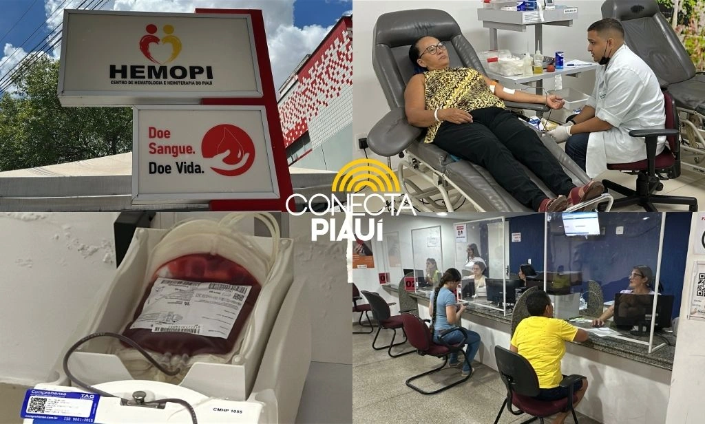 Hemopi reforça doação de sangue no Carnaval: ‘uma bolsa salvar até quatro vidas’