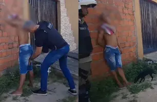 Homem com mandado de prisão em aberto é preso durante abordagem em Teresina (Foto: SSP-PI)