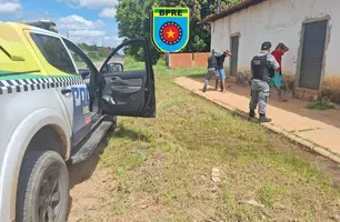 Homem é preso com motocicleta roubada em Teresina (Foto: Ascom)
